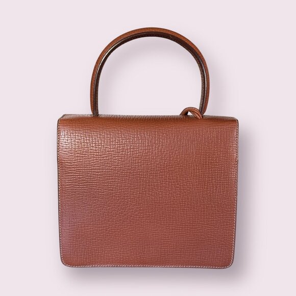 Loewe Barcelona Embossed Leather Top Handle Bag w/ Dust Bag - Picture 3 of 11